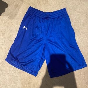 Blue Under Armour Athletic Shorts